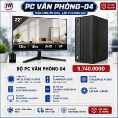 PC Văn Phòng VP-04 Intel Core i3-10105/ Màn hình máy tính 21.45 inch FHD