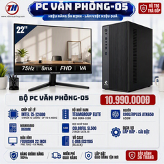 PC Văn Phòng VP-05 Intel Core i5-12400/ Màn hình máy tính 21.45 inch FHD