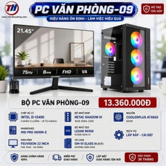 PC Văn Phòng VP-09 Bễ Cá Intel Core i5-12400/ Màn hình máy tính 21.45 inch FHD