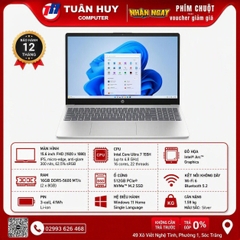Máy tính xách tay HP 15-fd1289TU,Core Ultra 7-155H,16GB RAM,512GB SSD,Intel Graphics,15.6