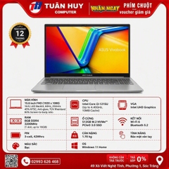 LAPTOP ASUS VIVOBOOK X1504Z I3-1215U/8G/SSD512G