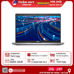 LAPTOP DELL LATITUDE 5420 I7-1185G7/16G/SSD 512G
