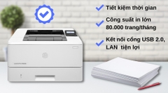 Máy in Laser trắng đen HP LaserJet Pro M404dn (W1A53A)