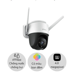 Camera an ninh ngoài trời Imou IPC-S41FP 4MP 2K, xoay 360, H.265, tích hợp mic