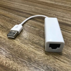 Bộ chuyển USB sang LAN màu trắng