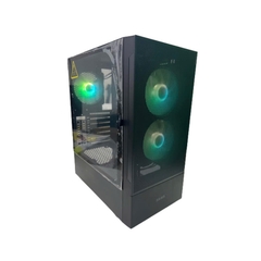 Vỏ Case Máy Tính SAMA 3307 Black (ATX/Mid Tower/Màu Đen/Kèm sẵn 3 Fan ARGB)