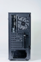 Vỏ Case Máy Tính SAMA 3307 Black (ATX/Mid Tower/Màu Đen/Kèm sẵn 3 Fan ARGB)
