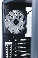 Vỏ Case Máy Tính SAMA 3307 Black (ATX/Mid Tower/Màu Đen/Kèm sẵn 3 Fan ARGB)