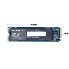Ổ Cứng Máy Tính SSD Gigabyte 256GB M.2 2280 NVMe Gen3x4