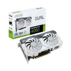 Card Đồ Họa VGA ASUS Dual GeForce RTX 4060 8GB GDDR6 2 Fan OC WHITE