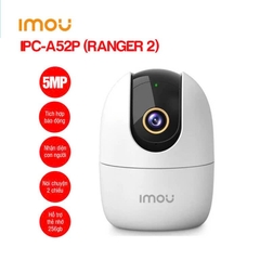 Camera IMOU IPC-A52P 5MP (3K) trong nhà, xoay 360 độ đàm thoại 2 chiều