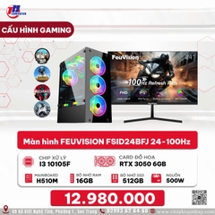PC Game 19 i3-10105F/ VGA RTX 3050 6GB + LCD FSID24BFJ 24INCH