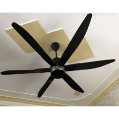 Quạt trần Panasonic F-70ZBP: 6 cánh, Có Điều khiển, chiều dài ti 40cm, Đường kính cánh 180cm