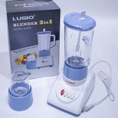 Máy xay sinh tố 2 cối nhựa LUGIO -1,25L Model LG-526