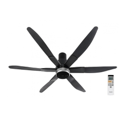 Quạt trần Panasonic F-70ZBP: 6 cánh, Có Điều khiển, chiều dài ti 40cm, Đường kính cánh 180cm