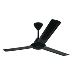 Quạt trần Panasonic F-60MZ2-KL: 3 cánh màu đen, Hộp số loại nổi, chiều dài ti 22 inch (55.8 cm) , Đường kính cánh 150cm