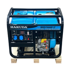 Máy phát điện chạy dầu HAKUDA 7KW HKD7000P1T