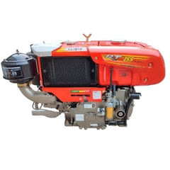 Máy Nổ – Động Cơ Dầu Kujoyo 15HP RT155N (D15 Gió)