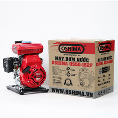 Máy bơm nước chạy xăng OSHIMA OS50-152F 2.5HP đỏ 4 thì