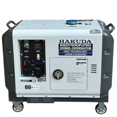 Máy phát điện chạy dầu 7KW HAKUDA HKD7500P1PRO siêu chống ồn