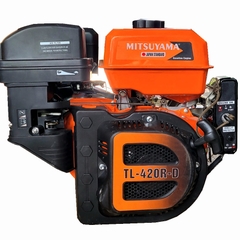 Máy nổ chạy xăng MITSUYAMA 16HP TL-420R-D đề
