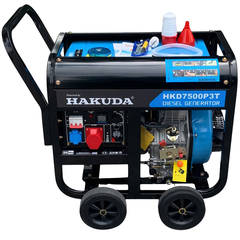 Máy phát điện chạy dầu HAKUDA 7KW HKD7500P3T 3 pha