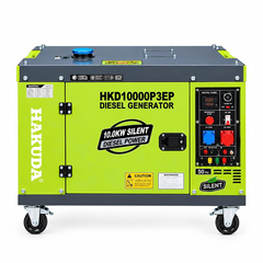 Máy phát điện chạy dầu HAKUDA 10KW HKD10000P3EP 3 Pha