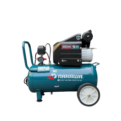 Máy nén khí đầu liền 2 tụ 3HP NAKAWA NK2T3035PRO 35L
