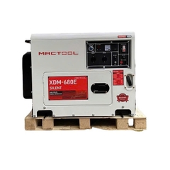 Máy phát điện chạy dầu MACTOOL 5KW XDM-680E chống ồn