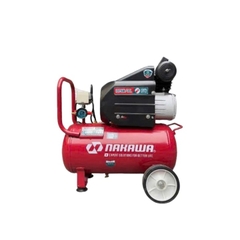 Máy nén khí đầu liền 2 tụ 3HP NAKAWA NK2T3035E 35L