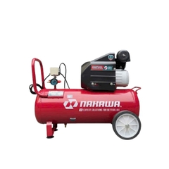 Máy nén khí đầu liền 2 tụ 3.5HP NAKAWA NK2T3550E 50L