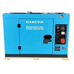 Máy phát điện chạy dầu HAKUDA HKD8000P3 PRO 8KW 3 pha siêu cách âm