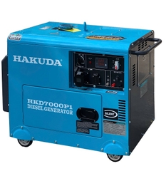 Máy phát điện chạy dầu diesel 7KW HAKUDA HKD7000P1 chống ồn