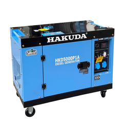 Máy phát điện chạy dầu 5KW HAKUDA HKD5000P1A chống ồn