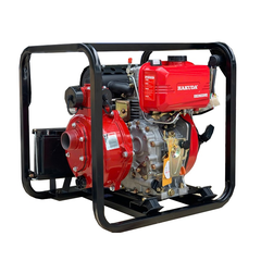 Máy bơm nước chạy dầu cao áp 4KW HAKUDA HKD50DNE có đề