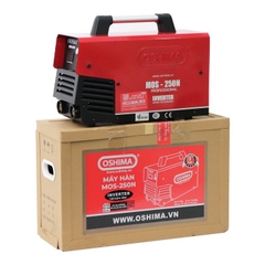 Máy hàn Oshima MOS 250N đỏ 1 pha 3 bo