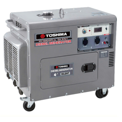 Máy phát điện chạy dầu TOSHIMA T6500DE 5KW