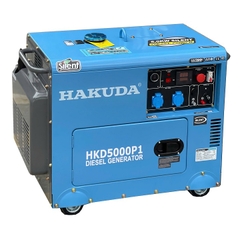 Máy phát điện chạy dầu 5KW HAKUDA HKD5000P1 cách âm