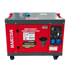 Máy phát điện chạy dầu diesel 7KW HAKUDA HKD7000P1