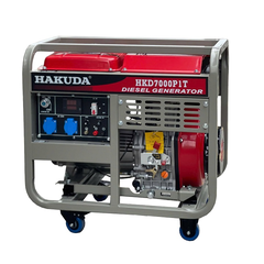 Máy phát điện chạy dầu diesel 7KW HAKUDA HKD7000P1T