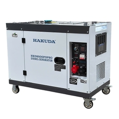 Máy phát điện chạy dầu 8KW HAKUDA HKD8500P3PRO 3 pha siêu cách âm