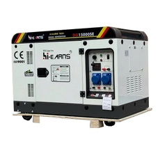 Máy phát điện chạy dầu chống ồn HI-EARNS 10KW DG15000SE