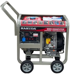 Máy phát điện chạy dầu diesel 10KW HAKUDA HKD10000P3TEP 3 pha