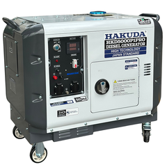 Máy phát điện chạy dầu 5KW HAKUDA HKD5000P1PRO siêu cách âm