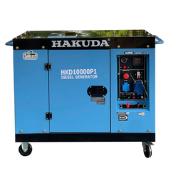 Máy phát điện chạy dầu 10KW HAKUDA HKD10000P1-A đề