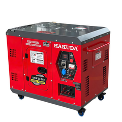 Máy phát điện chạy dầu 10kW HAKUDA HKD10000P3 chống ồn 3 pha