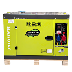Máy phát điện chạy dầu 10KW HAKUDA HKD10000P3EP 3 Pha