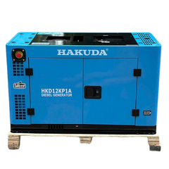 Máy phát điện chạy dầu 12KW HAKUDA HKD12KP1A siêu cách âm