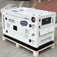 Máy phát điện chạy dầu diesel 12KW HAKUDA HKD13KP1 New chống ồn
