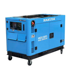 Máy phát điện chạy dầu HAKUDA 12KW HKD13KP1 siêu cách âm